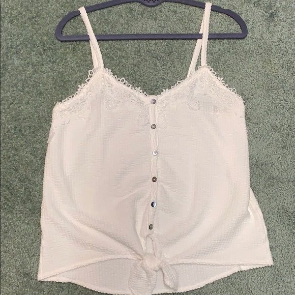 Tops - NWOT White Speghetti Strap